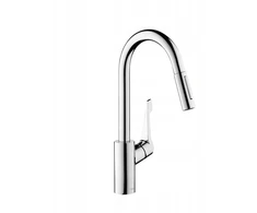 Hansgrohe HG „pasidaryk pats“ Cento XL virtuvinis maišytuvas su ištraukiamu chromuotu snapeliu HG nr. 14803