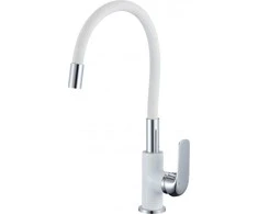 Hydroland Virtuvės maišytuvas Emma flex baltas