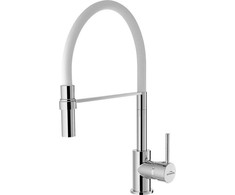 Virtuvinis maišytuvas Invena Kameleon stojąca balta (BZ-29-L02)