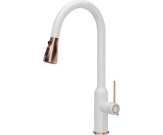 Stalo baterija Quadron Jessica Q LINE Tring Plienas Q stovi balta su vario gatavų elementų (84818011)
