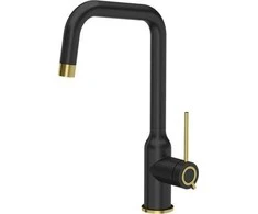 Stalo baterija Quadron Natalie Q LINE Plienas Q stovi juoda su aukso gatavų elementų (84818011)