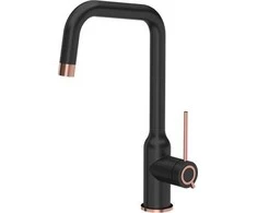 Stalo baterija Quadron Natalie Q LINE Plienas Q stovi juoda su vario gatavų elementų (84818011)