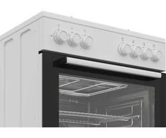 Viryklė Gas stove with electric orkaitė Beko FBE62120SWD