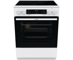 Viryklė Kuchenka Gorenje GEC6C40WD, cooker (baltas)
