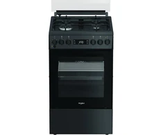 Viryklė Whirlpool Cooker | W5G8LMSWTA | Hob type Gas | Oven type Electric | Anthracite | Plotis 50 cm | Gylis 60 cm | 60 L