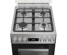 Whirlpool Viryklė | W5G8LMX | Kaitlentės tipas Dujinė | Orkaitės tipas Elektrinė | Nerūdijantis plienas | Plotis 50 cm | Gylis 60 cm | Energijos efektyvumo klasė A | 60 L