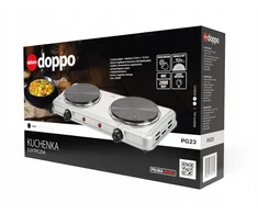 Viryklė Tooky Toys Kuchenka Tooky Toy KUCHENKA ELEKTRYCZNA PG 23 SREBRNA 2 PŁYTKOWA