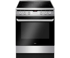 Amica 618CE3.434HTaKDQ(Xx) Freestanding cooker Ceramic Nerūdijantis plienas A-20%