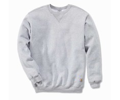 Visent Carhartt vidutinio svorio džemperis apvalia apykakle, pilkas