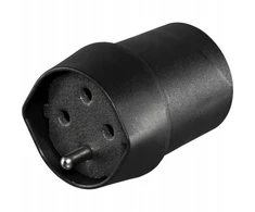 Vision NN Adapteris Szwajcaria Typ 23 juoda 163/802 sw
