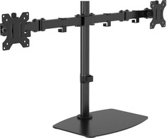 VISION Laikiklis Monitorius Desk Stand Juodas Dual