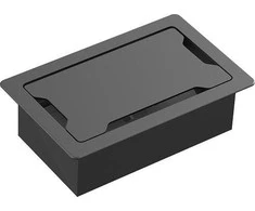 Vision TC3 SURRTB, Kabelių dėžutė, Stalas, Plastikas, Plienas, Juoda, Balta