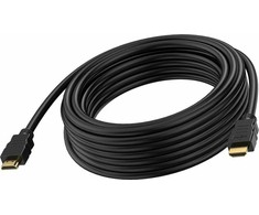 Vision VISION Professional Installation HDMI kabelis – GARANTIJA visam gyvenimui – 8K esant 30 Hz – HDMI versija 2.1 – 48 Gbps – dvigubai ekranuota – paauksuotos jungtys – HDMI (M) į HDMI (M) – išorinis skersmuo 7,3 mm – AWG 28 – 3 m – juodas