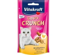 VITAKRAFT Crispy Crunch paukštiena – skanėstas katėms – 60g