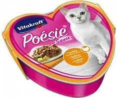 Drėgnas Kačių Maistas - Vitakraft Poesie Creation 85g Kalakutiena/Sūris