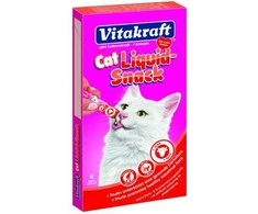 Kačių Skanėstai - Vitakraft, Skystas Skanėstas su Jautiena - 6 x 15g