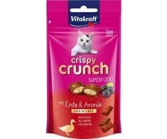 VITAKRAFT Crispy Crunch Duck with chokeberry – skanėstas katėms – 60g
