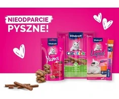Vitakraft - Skystųjų užkandžių sudėtinė pakuotė su vištiena ir jautiena katėms 16x15gr - (58554)