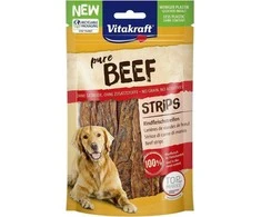 Šunų Skanėstai - VITAKRAFT Pure jautiena Strips 80 g
