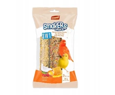 Vitapol Smakers 3in1 kanarėlei folijoje, (kiaušinių/medaus/vaisių) 85 g, 6 vnt./parodomoji lentyna