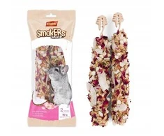 Vitapol „Smakers“ kokosų ir rožių skonio šinšiloms folijoje, 90 g. 6 vnt./pateikiama