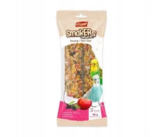 Vitapol Smakers vaisių skanėstas papūgėlėms banguolėms folijoje, 90 g, 6 vnt./displėjus