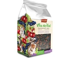 Vitapol Vita žolė graužikams ir triušiams, mėlynių mišinys, 200g