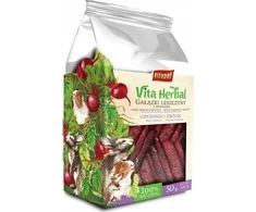 Vitapol Vita Herbal graužikams ir triušiams - lazdyno šakelės su burokėliais, 50 g, 4 vnt.