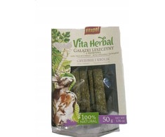 Vitapol Vita Herbal graužikams ir triušiams, lazdyno šakelės su petražolėmis, 50 g