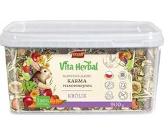 Vitapol Vita Herbal visavertis ėdalas triušiams, kibiras, 900g