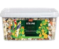 Vitapol Vitaline Visavertis ėdalas kačiukų, meilužių, rozelių ir kitoms vidutinio dydžio papūgoms, 2,2kg kibiras