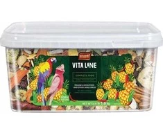 Vitapol Vitaline Visavertis maistas aroms, kakadu ir kitoms didelėms papūgoms, 1,6kg kibiras