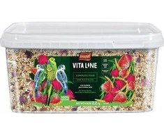 Vitapol Vitaline Visavertis pašaras papūgams, papūgoms ir kitoms didelėms papūgoms, 1,9kg kibiras