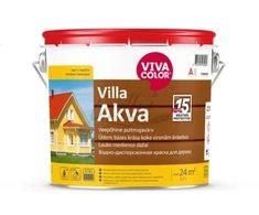 Medinių fasadų dažai VIVACOLOR VILLA AKVA, geltonos 502X sp., 2,7 l