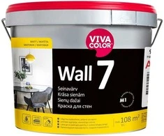 VivaColor sienų dažai 7 vnt. 0,9 l