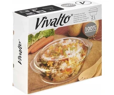 Vivalto Okrągłe naczynie żaroodporne su dangteliu, 2 l