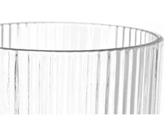 Vivalto Striped vandens stiklas, 370 ml, 6 vnt