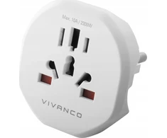 Vivanco kelioninis adapteris World-EU (39615)