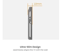 VivoLink Sieninis laikiklis monitoriui - 49'' WALL-SMALL (Basic Small Wall Mount)