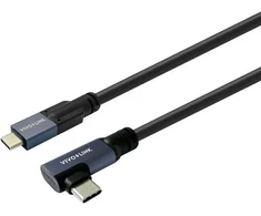 VivoLink Kompiuteriai ir USB-C į USB-C adapteriai kampu (PROUSBCMM9A)