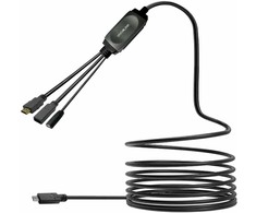 „VivoLink“ USB-C šakotuvo laidas su USB 3.0 ir