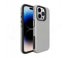 Vmax trikampio formos dėklas Samsung Galaxy A35 5G sidabrinis