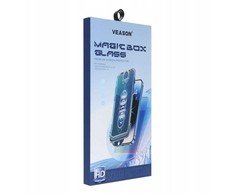6D Pro Veason Easy-Install Glass + Applicator - skirtas Apple iPhone 15 Pro juodas