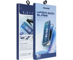 6D Pro Veason Easy-Install Glass + aplikatorius - skirtas iPhone 14 Pro Max juodas