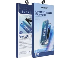 6D Pro Veason Easy-Install Glass + aplikatorius - iPhone X / XS juodas