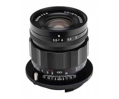 Voigtlander APO Lanthar II 50 mm f/3,5 objektyvas, skirtas „Leica M“ – juodas