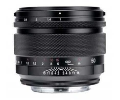 Voigtlander Nokton 50mm f/1.0 objektyvas, skirtas „Canon RF“