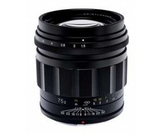 Voigtlander objektyvas Voigtlander Nokton 75 mm f/1,5, skirtas Nikon Z