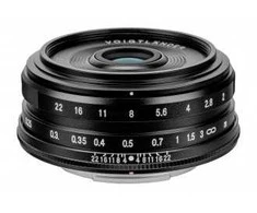 Voigtlander Ultron 27mm f/2.0 objektyvas, skirtas „Fujifilm X“ – juodas