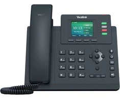 VoIP telefonas Yealink SIP-T33G | 2x RJ45 1000Mb/s, PoE, su ekranu
